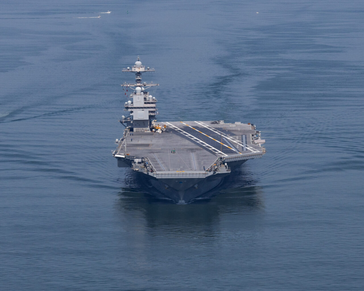 해군의 최신 포드 클래스 캐리어가 다시 지연됩니다